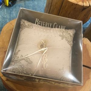 Beverly Clark Collection ring bearer pillow